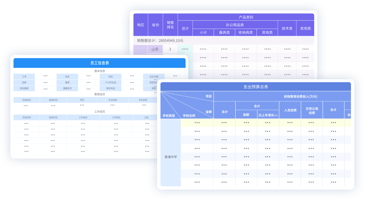 中國式複雜報表